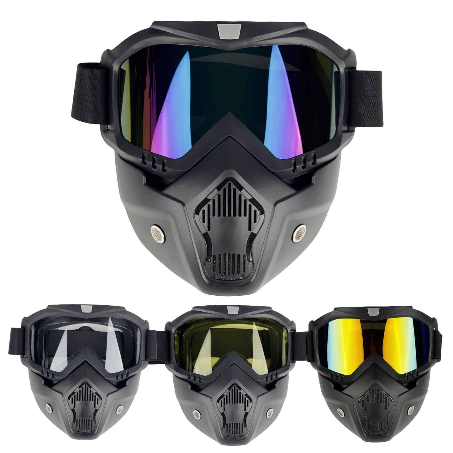 Off-Road Goggle Mask – Ultimate Eye & Face Protection for Riders