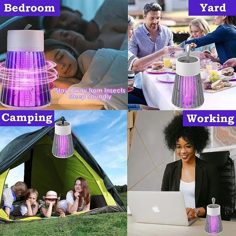 Xiaomi Electric Shock Mosquito Killer Lamp Insect Trap USB Mute Fly Trap Zapper Insect Killer Repellent Anti Mosquito Trap
