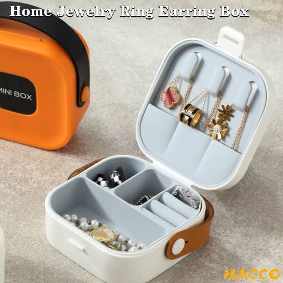 Silicone Premium Jewelry Organizer Mini Box with Box Packing