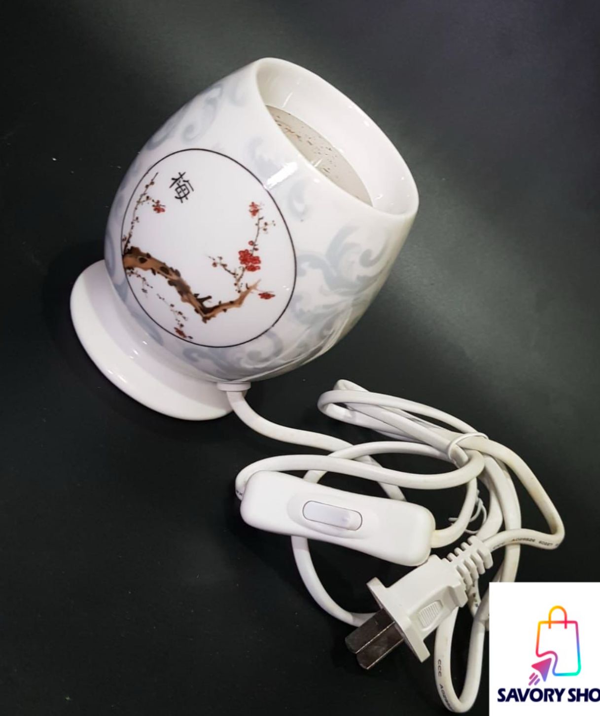 Ceramic Electric Table Lamp with Box Packing