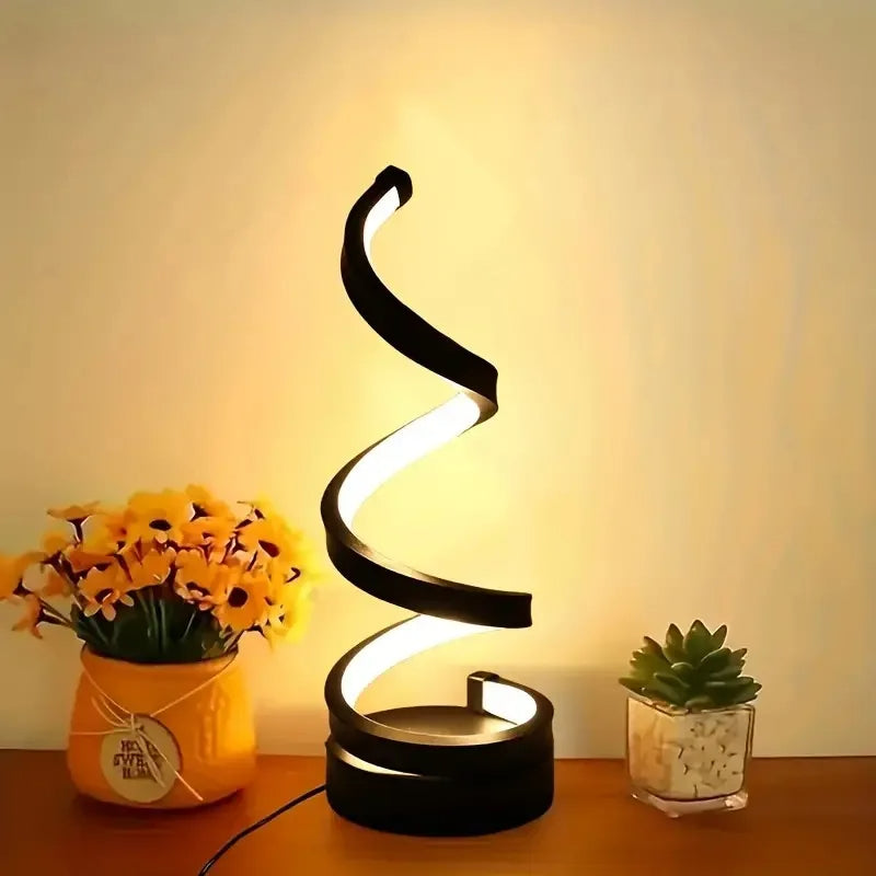 Spiral LED 3 Colours Adjustable Light