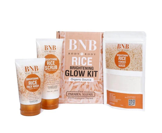 BNB Rice Brightening Glow Kit – Radiant & Nourished Skin