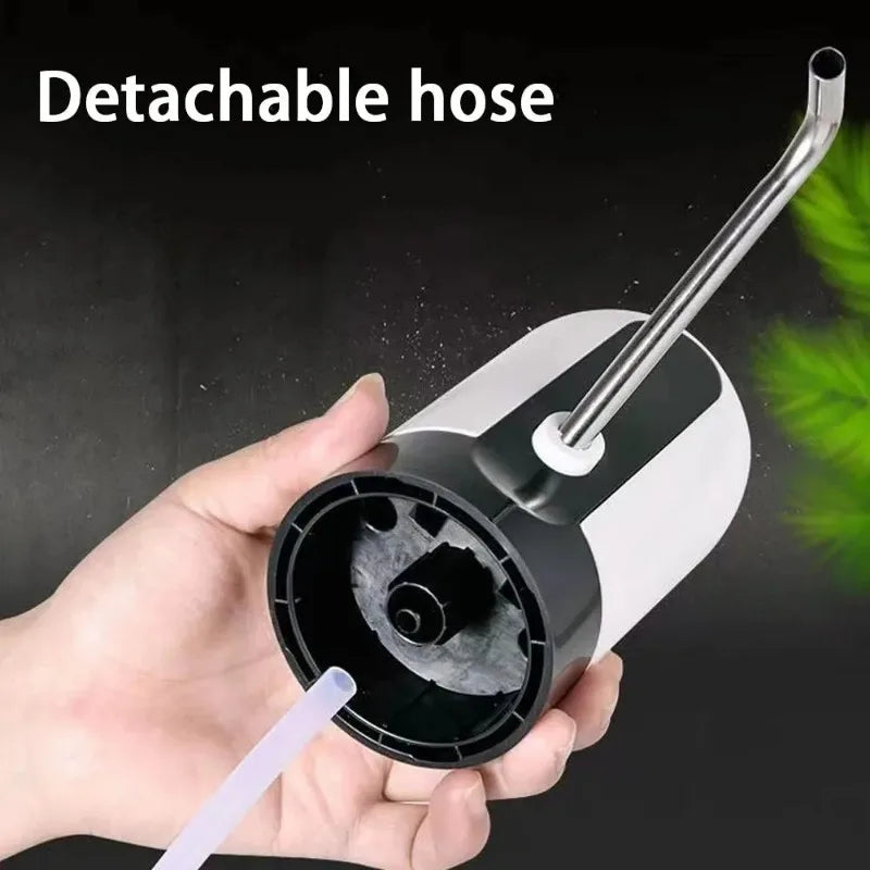 Black/White Automatic Water Bottle Pump USB Charging Water Pump One Button Automatic Switch Of Water Dispenser