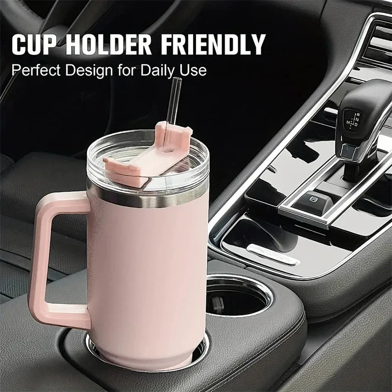 304 stainless steel 900 ML ice bar water cup vacuum cup New large capacity coffee car cup
