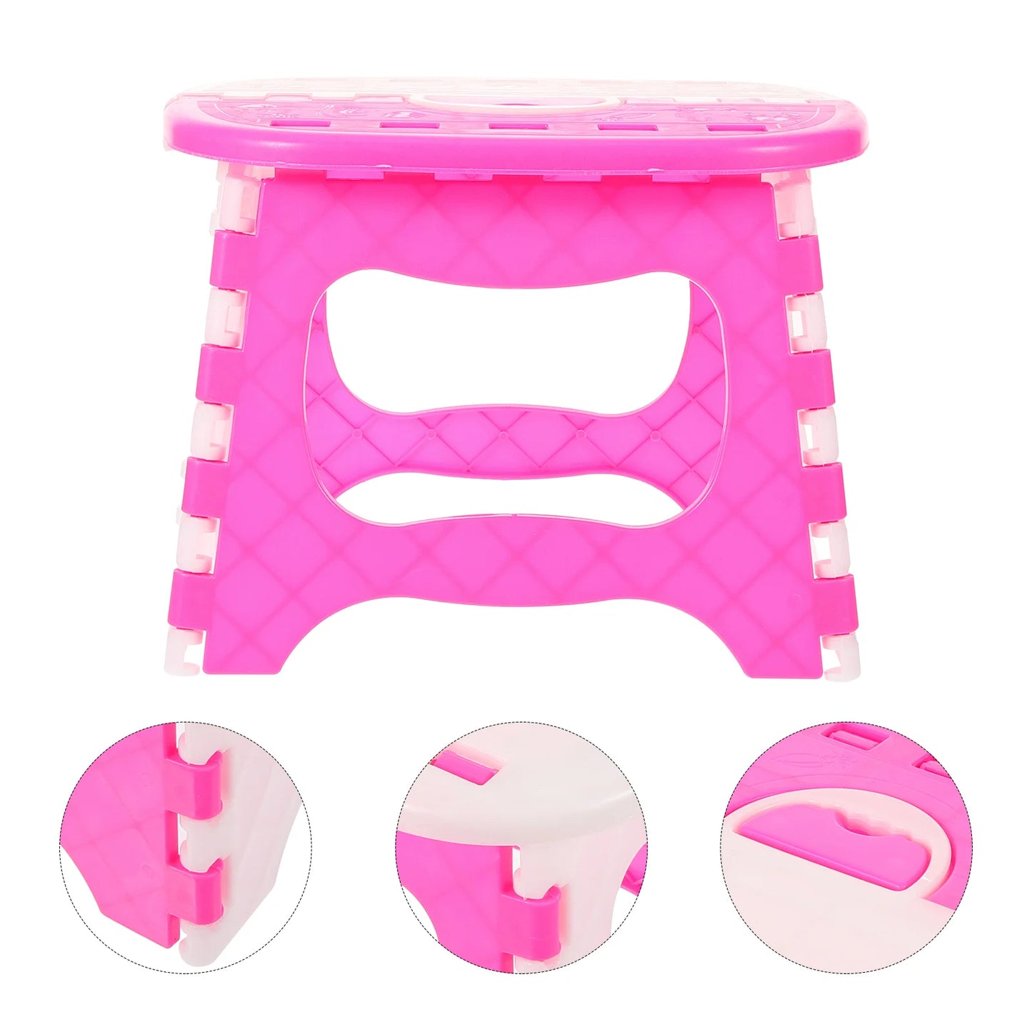 Step Stool for Kids Mini Foldable Stools Folding Lightweight Fishing Blue Child