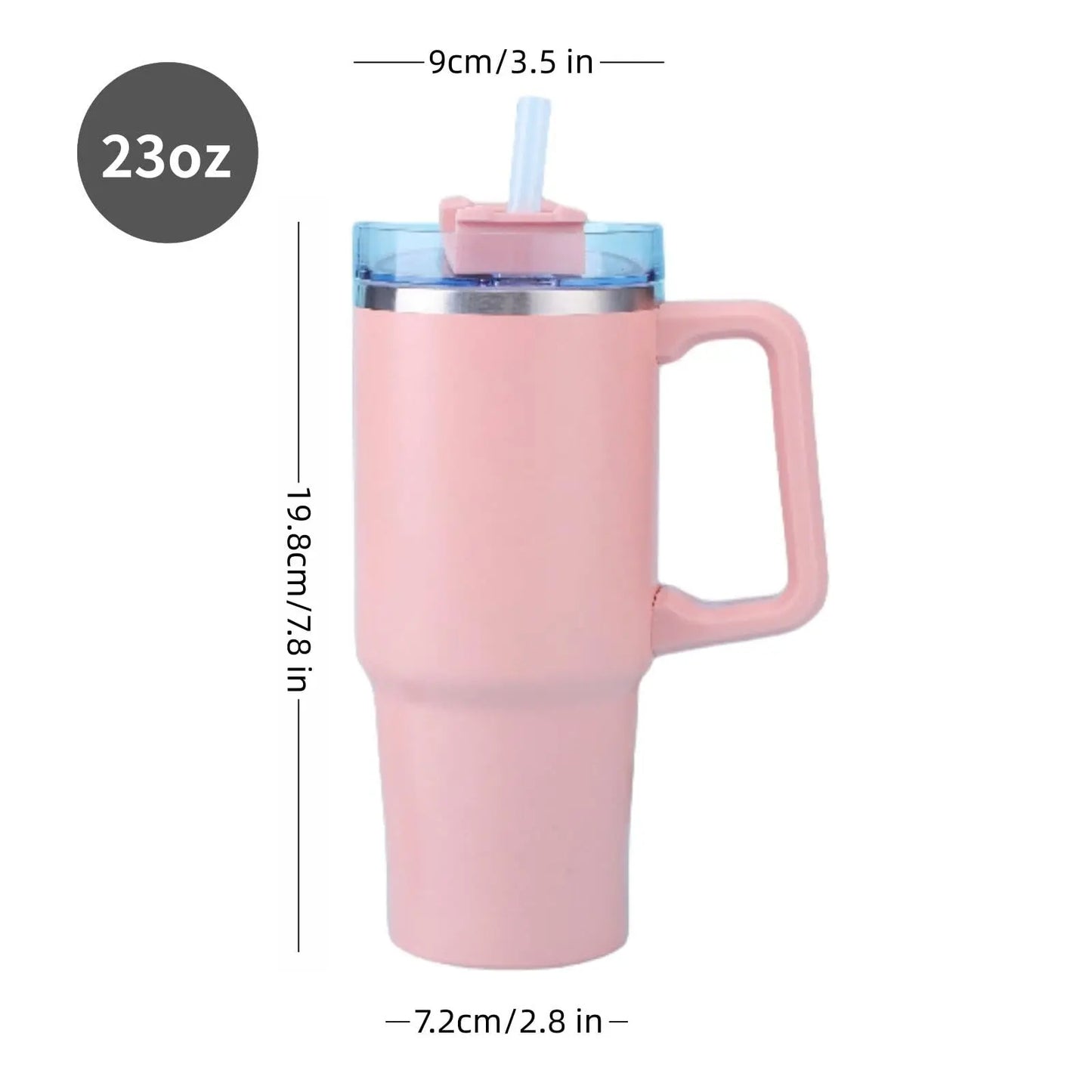 304 stainless steel 900 ML ice bar water cup vacuum cup New large capacity coffee car cup