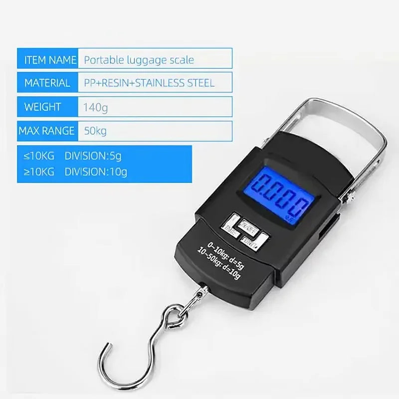 50kg Digital LED Screen Luggage Weighing Scale Luggage Weighing Machine Digital Weighing Machine For Luggage Scale Heavy Duty Portable