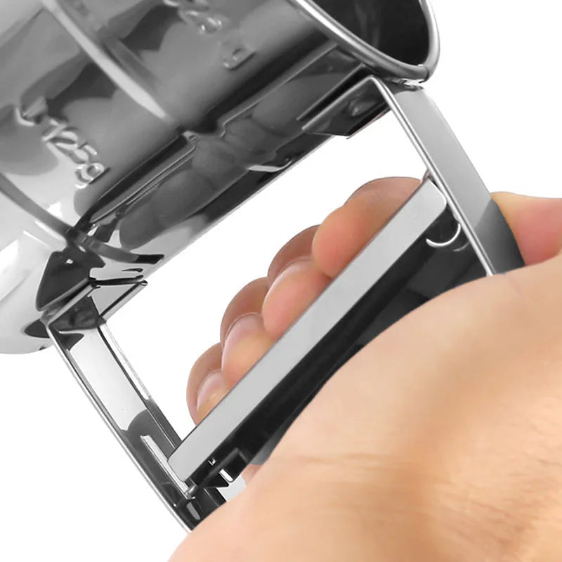 Stainless Steel Flour Strainer – Fine Mesh Sifter for Baking & Cooking