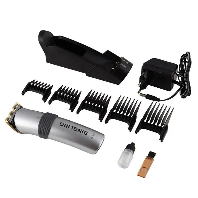 Dengleng RF-609 Rechargeable Hair And Beard Shaving Machine For Men And Grooming