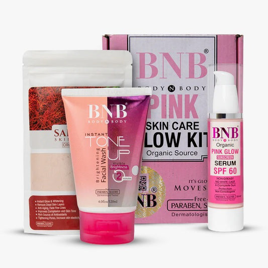 BNB Pink Glow Kit – Radiance & Hydration for a Flawless Glow