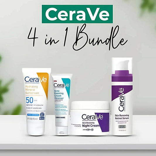 CeraVe 4-in-1 Skincare Kit – Complete Hydration & Repair Set